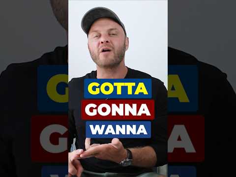 Usa “Wanna - gonna - gotta” para hablar naturalmente  #shorts #speakenglish #englishforbeginners