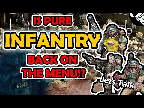 Is Pure Infantry Back on the Menu!? | 10th Edition | Astra Militarum Tactics