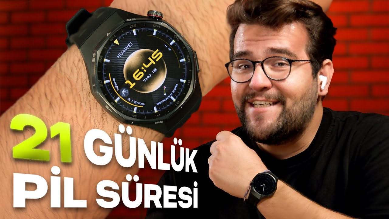 Şarjı 21 Gün Dayandığı Söylenen Saati Test Ettik | Huawei Watch GT6 Pro İnceleme