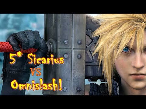 Omnislash - HOF SOLDIER 1st Class vs 5★ Sicarius | Mobius Final Fantasy