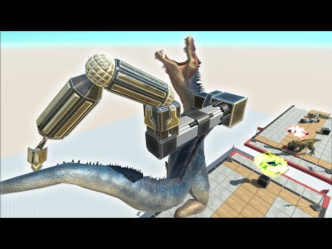 GIANT HARPOON TRAP - Animal Revolt Battle Simulator
