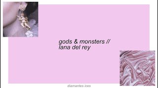 gods &amp; monsters || lana del rey lyrics