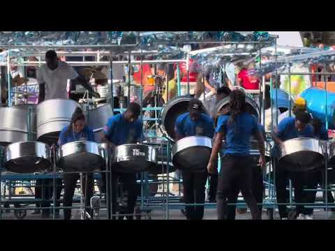 Trinidad Valley Harps Steel Orchestra | Falling by Kes | National Panorama Semi Finals Medium 2025