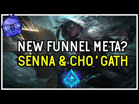Senna and CHO'GATH??? BOTLANE - League of Legends