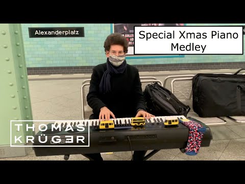 BVG – Special Xmas Piano Medley for Berlin Subway U5 – Thomas Krüger