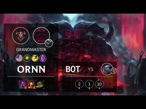 Ornn Bot vs Tristana - NA Grandmaster Patch 10.3