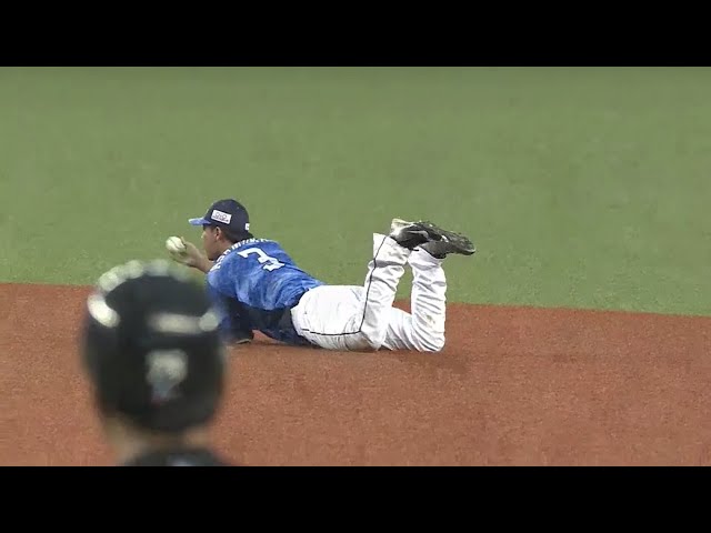 【2回表】超ファインプレー!! ライオンズ・浅村 ダブルプレーで笑顔を見せる!! 2018/8/4 L-F