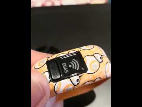 Garmin Vivofit Jr 2 no clock display