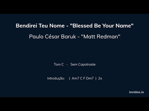 Bendirei Teu Nome - Paulo César Baruk