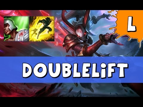 TSM Doublelift as Kalista vs Kog'Maw ADC - HIGHLIGHTS - League of Legends