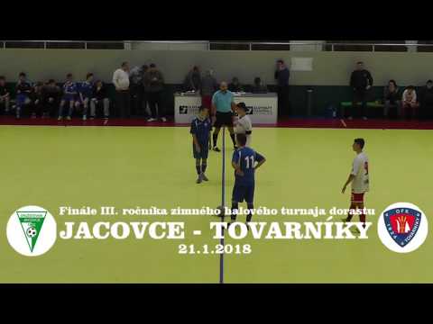 Finále halového futbalu U19: Jacovce - Tovarníky 21.1.2018