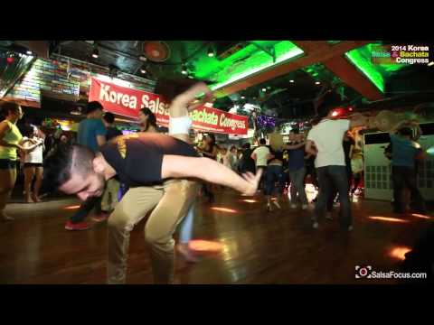 Jorge salas&Tere Salsa Free Dance@ 2014 Korea salsa & Bachata congress WELCOME PARTY