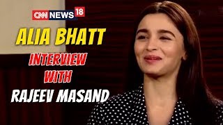 Alia Bhatt Interview (Raazi) with Rajeev Masand | CNN News18 Exclusive video