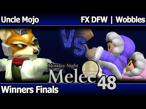 MNM 48 Melee - Uncle Mojo (Fox, C Falcon) vs FX DFW | Wobbles (ICs) - Winners Finals