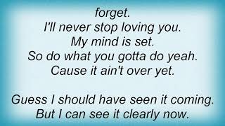 Allman Brothers Band - It Ain&#39;t Over Yet Lyrics