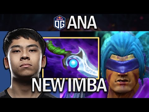 OG.ANA SMURF ANTI-MAGE WITH DIFFUSAL BLADE - DOTA 2 7.31 GAMEPLAY
