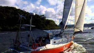 preview picture of video '29-08-2008 067 veleiro vadio regata aratu maragogipe filmado com nokia n95'