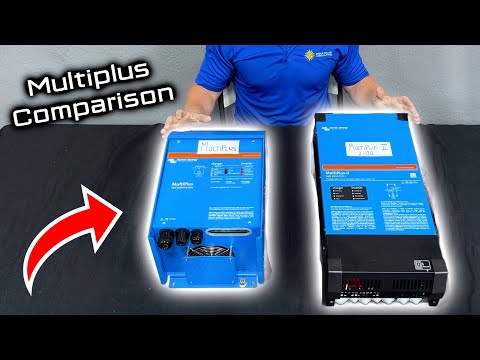 Victron Energy MultiPlus - Power Inverter - Pure Sine Wave Inverter Charger for 120 amp Battery - with PowerAssist Technology - 3000VA 12-Volt video review thumbnail