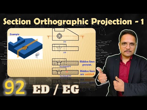 Orthographic Projection 1 Concept Engineering Drawing MultiView