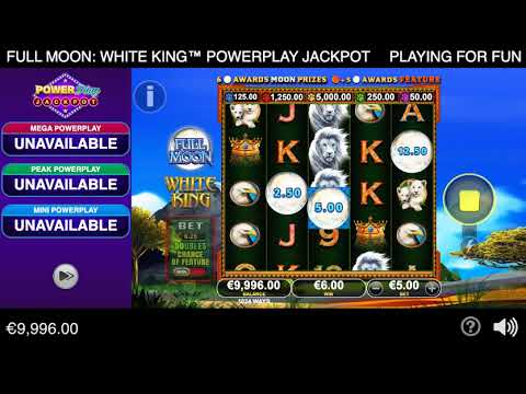 Full Moon: White King PowerPlay Jackpot – Video Gameplay
