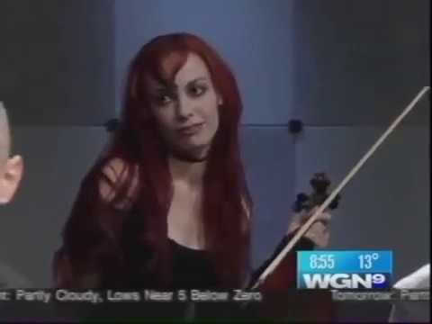 Emilie Autumn with Billy Corgan and Denis DeYoung | WGN | Dec 23, 2004