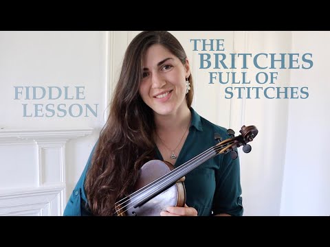 The BRITCHES FULL OF STITCHES 👖 Irish polka 🎻 Fiddle lesson