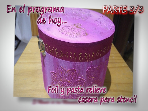 Pasta relieve para stencil 3/3