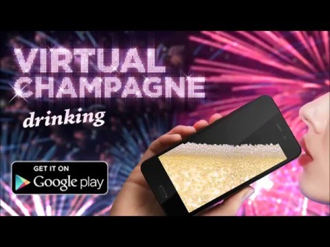 Virtual Champagne Drinking simulator Video