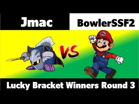 Lucky Bracket: Jmac (Meta Knight) vs BowlerSSF2 (Mario) - Winners Round 3