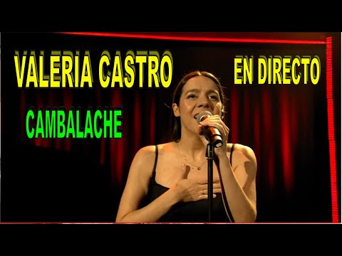 😱¡VALERIA CASTRO  interpreta CAMBALACHE en directo en FUTURO IMPERFECTO con ANDREU BUENAFUENTE!