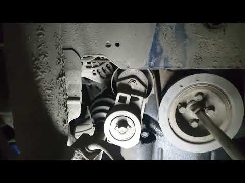 234. Техобслуживание. ДВС. 19/04/2016 Замена шкива коленвала 223600 Ford T