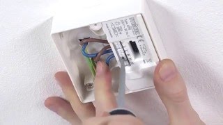 Miniatură video Senzor de miscare profesional, detectie cu infrarosu, pentru parcari cladiri publice