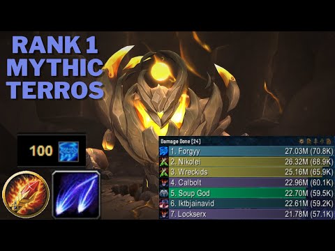 Arcane Rank 1 Terros Mythic - 71k DPS (No externals needed!)