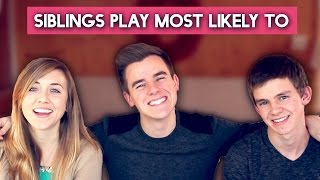 Siblings Play Most Likely To