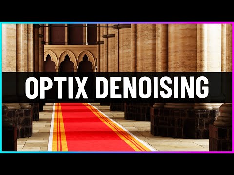 OptiX Denoising and Adaptive Sampling (Blender 2.83)