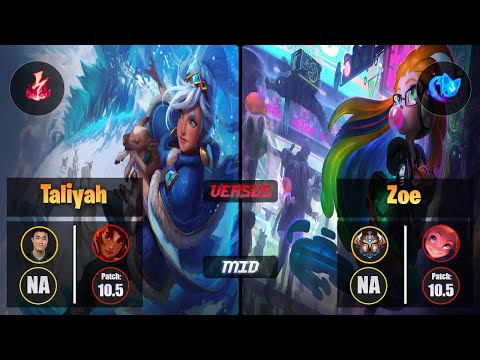 Pobelter TALIYAH (Mid) [Electrocute] VS ZOE - Challenger NA Patch 10.5