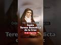 Santa Teresa Benedicta de la Cruz (Edith Stein) - 9 de Agosto #iglesiacatolica #edithstein