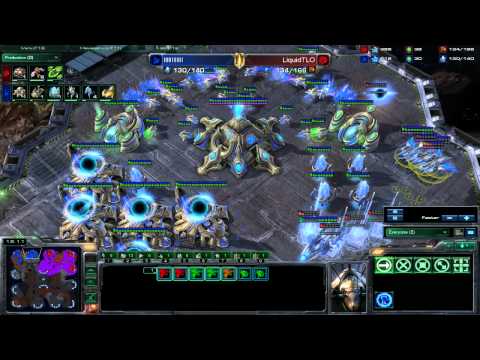 LiquidTLO (Z) vs. Korean (P) - Antiga Shipyard