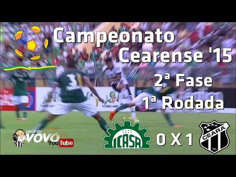 [Cearense '15] ADRC Icasa 0 X 1 Ceará SC - Assisinho - Narração: Jota Rômulo