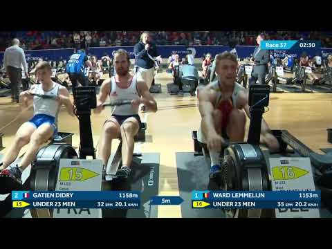 2020 World Rowing Indoor Championships - Men's U 23, LW 2000m race