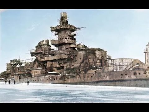 Das Wrack der KMS Gneisenau – ein dem Rost überlassenes deutsches Schlachtschiff