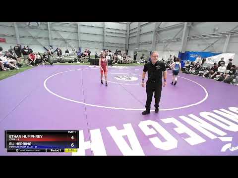 88 Lbs Round 3 - Ethan Humphrey, Iowa Vs Eli Herring, Pennsylvania Blue 6c30