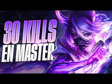 I show you HOW TO REALLY 1VS9 with Akali! (30 kills in master)