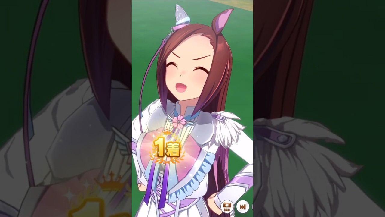 [ウマ娘]バクシン的にどの衣装も似合っていて素敵なサクラバクシンオーの勝負服変更勝利ポーズ