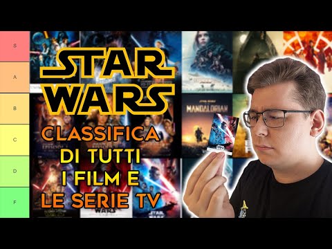 I rank ALL STAR WARS MOVIES and TV SERIES - TIER LIST