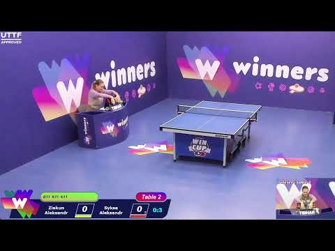 WINners CUP table 2  28.10 Ziakun Aleksandr - Syksa Aleksandr  13:15