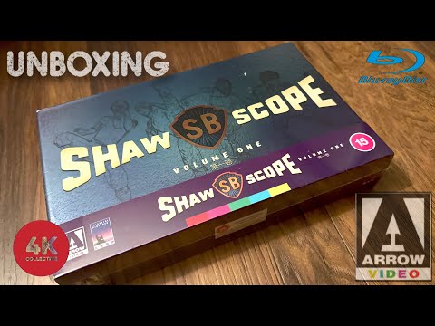 ShawScope Volume 1 Blu-Ray Limited edition from @Arrow_Video unboxing