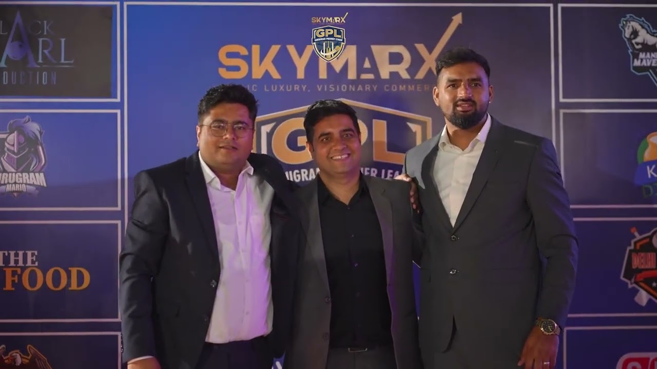 Gurugram Premier League – Trophy | Jersey Launch