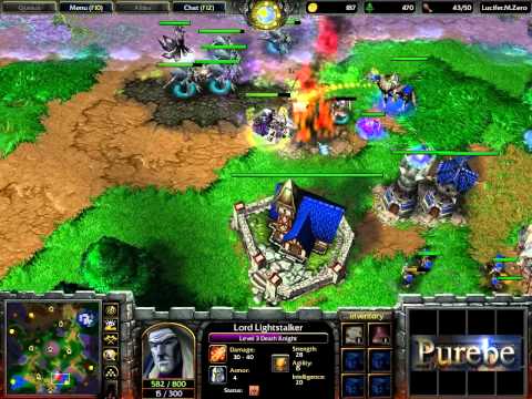 The War Cast - Lucifer (UD) vs Kenshin (HU) - G4 - WC3 #54