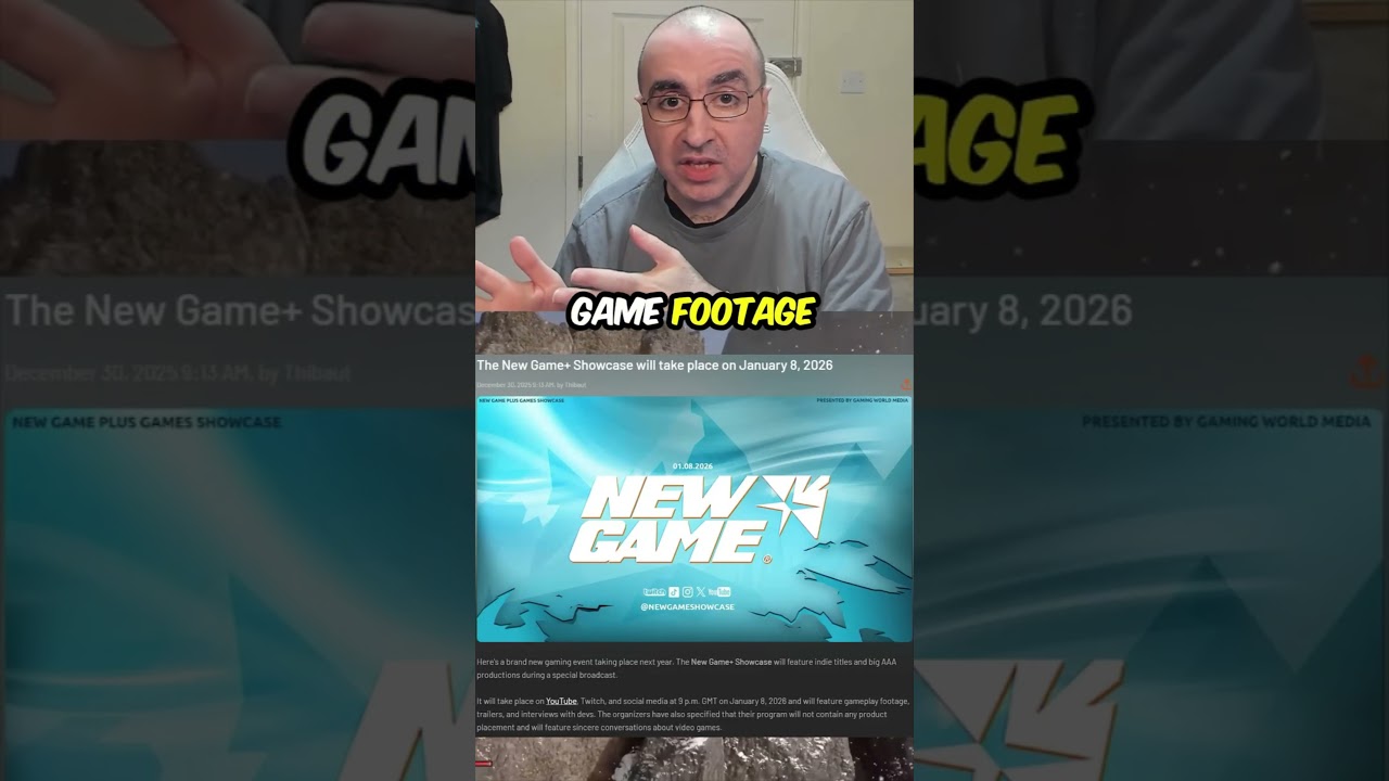 New Game Plus Showcase 2026 Announced - Shorts